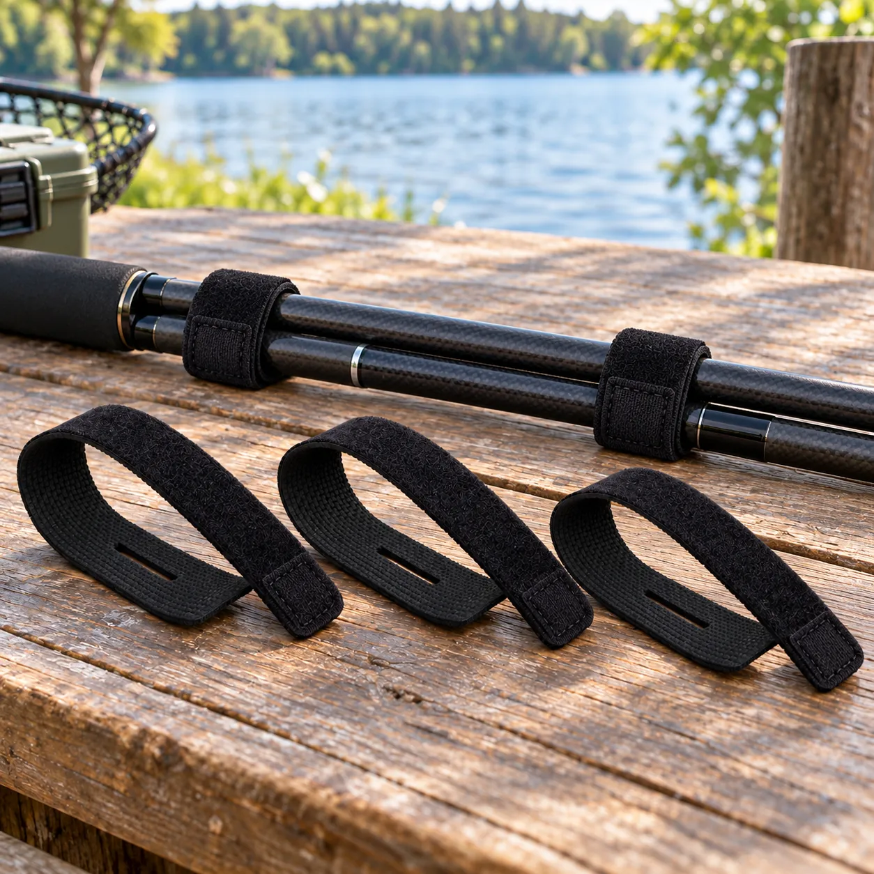 Dawson Rod Wrap Set — shown in use