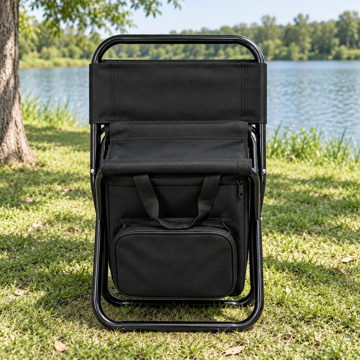 Ashton Fishing Seat Bag - Alternate / packed view