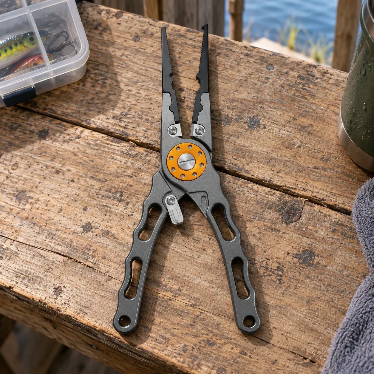 Brooks Alloy Pliers - Gunmetal, pliers only - complete item