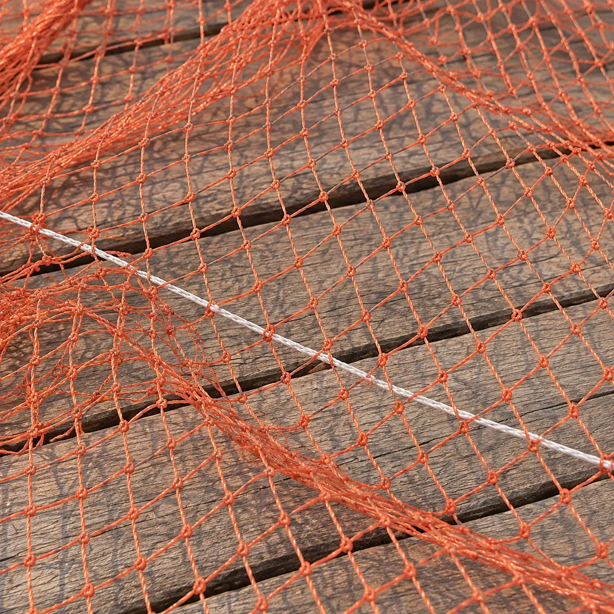 Killian Ringless Cast Net - Mesh and closure cord