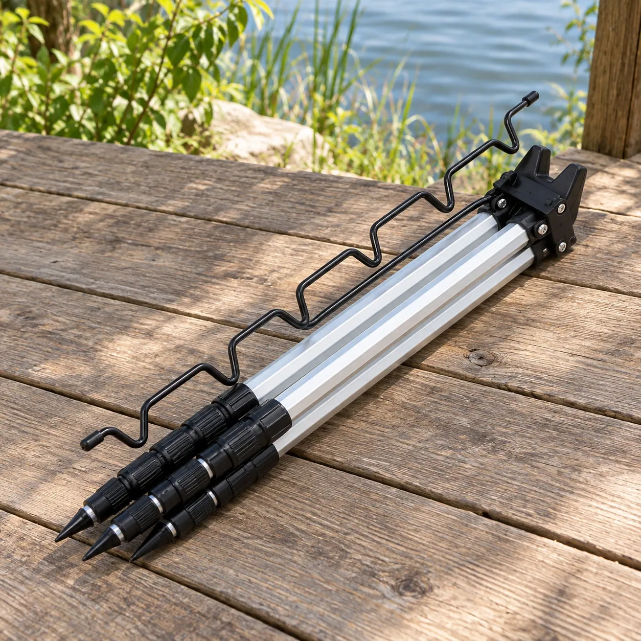 Otis Seven-Rod Tripod — alternate; styling props not included