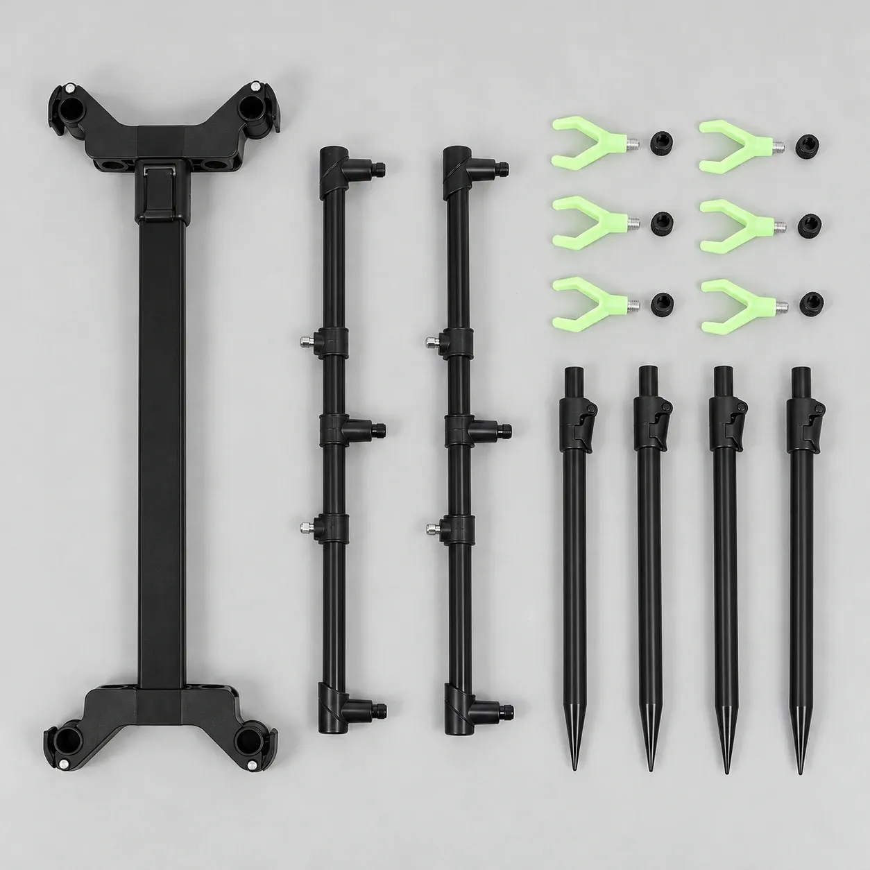 Hayden Three-Rod Pod - Complete pod dismantled for transport