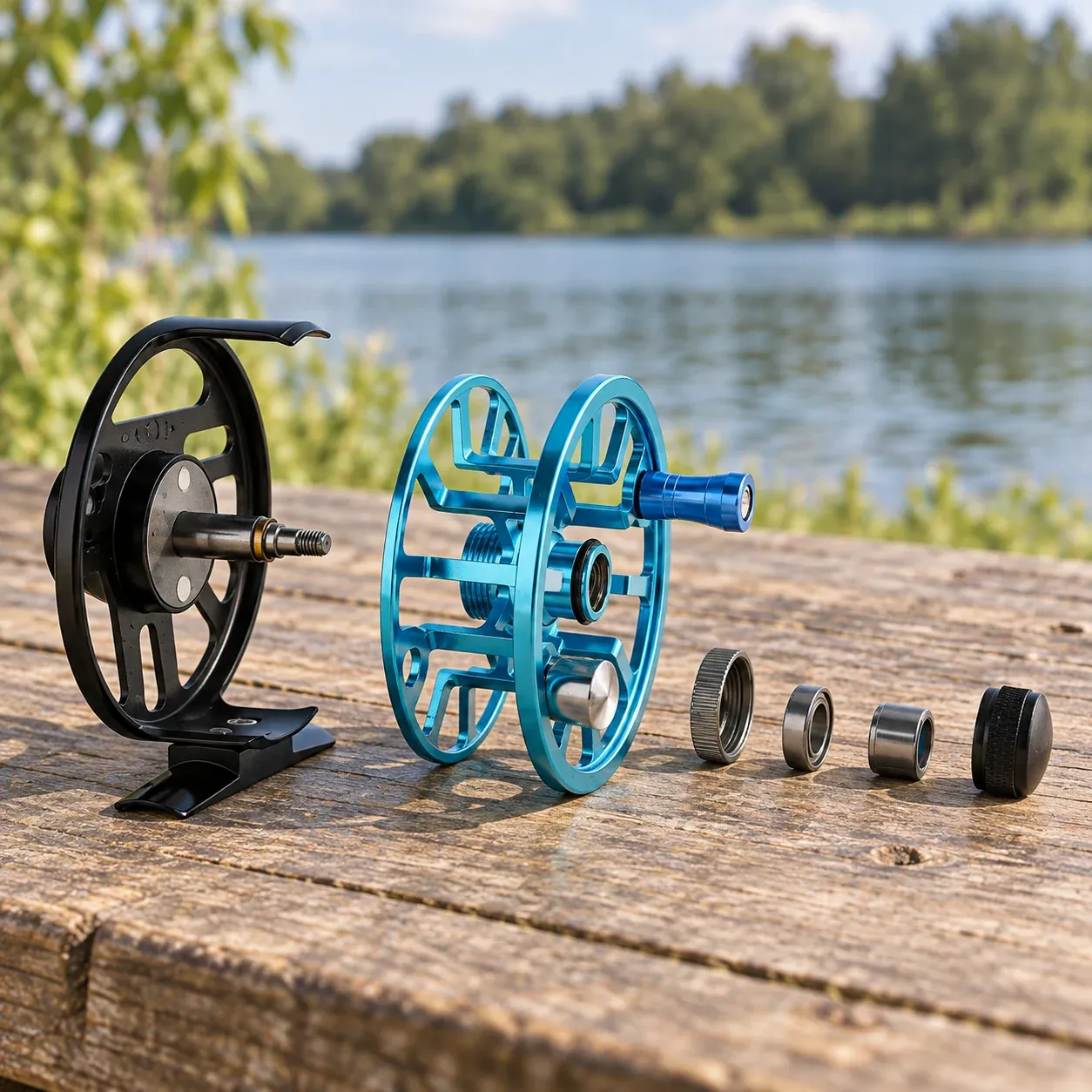 Silas Fly Reel Blue / 3/4 alternate