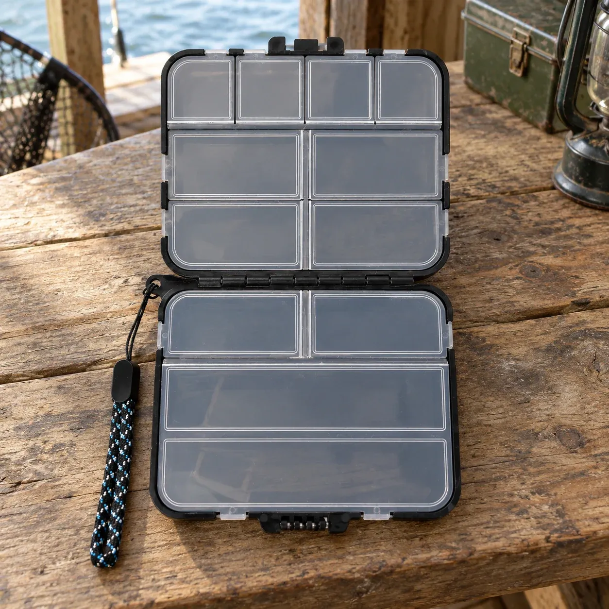 Bryce Tackle Box - 12-compartment box, one piece - complete item