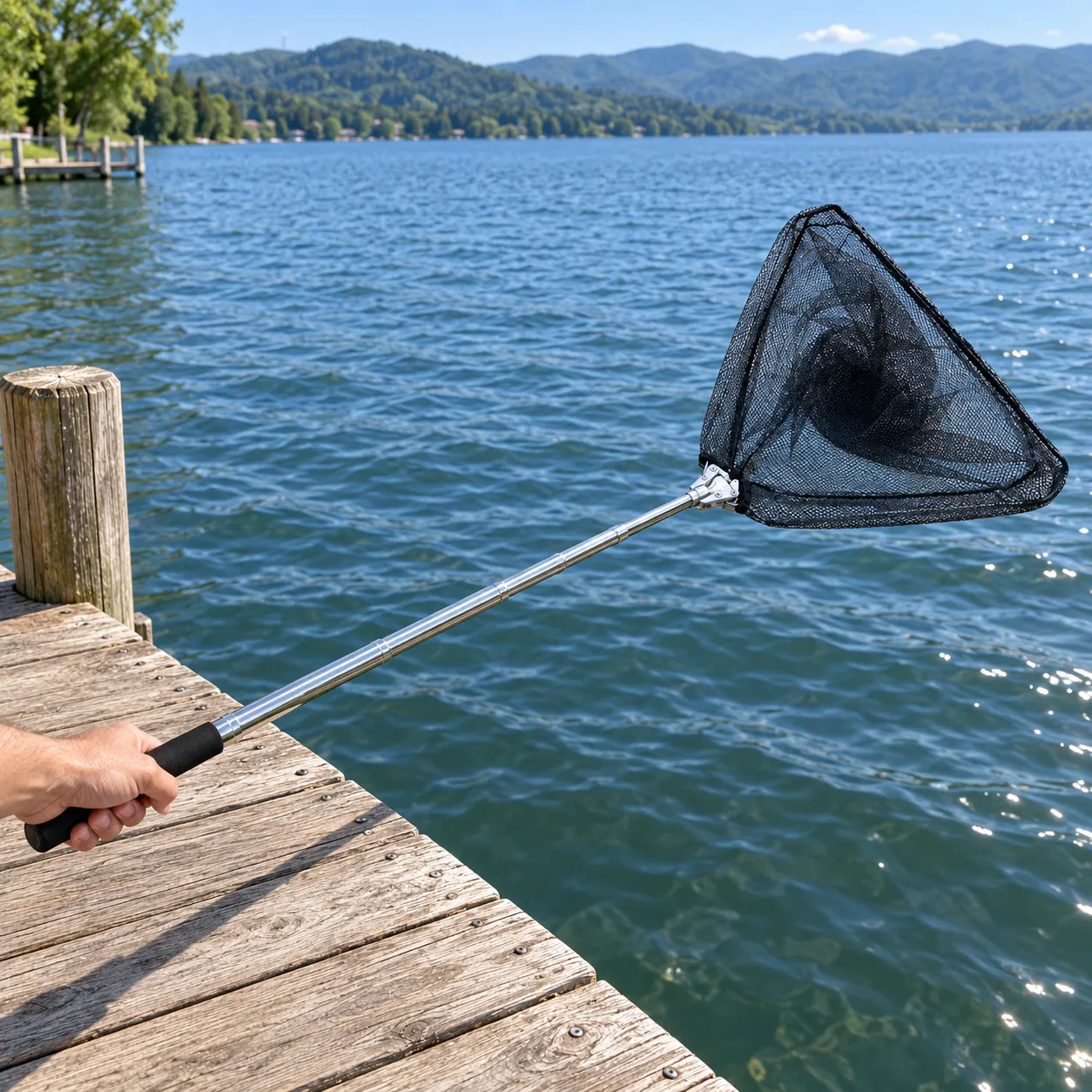 Bennett Folding Net — shown in use