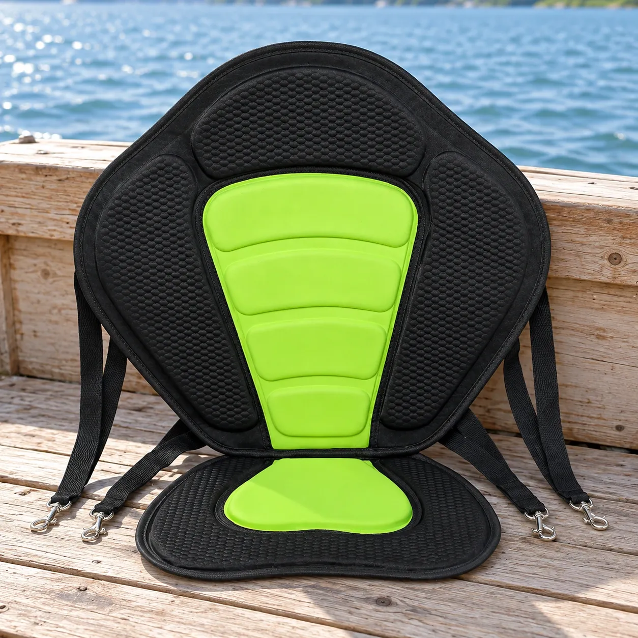 Dougal Kayak Backrest - Green and Black ,  whole product